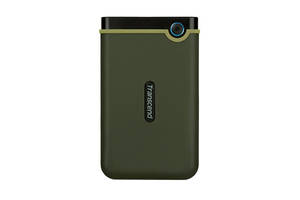 Накопитель внешний HDD 2.5' USB 1.0TB Transcend StoreJet 25M3 Military Green Slim (TS1TSJ25M3G)