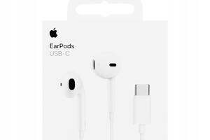 Наушники Apple EarPods with Type-C Connector (MTJY3ZM/A3046)- белый