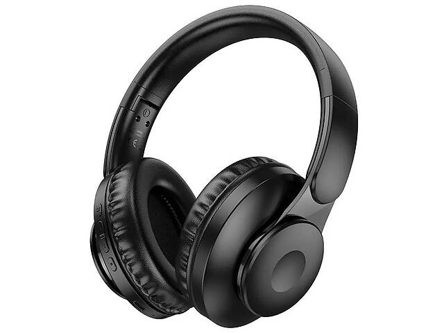 Наушники беспроводные Bluetooth HOCO Enjoy W45 Black N