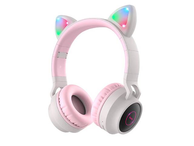 Наушники беспроводные Hoco Cheerful Cat ear W27 Bluetooth