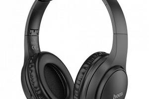 Наушники беспроводные накладные Bluetooth HOCO Mighty W40 Black