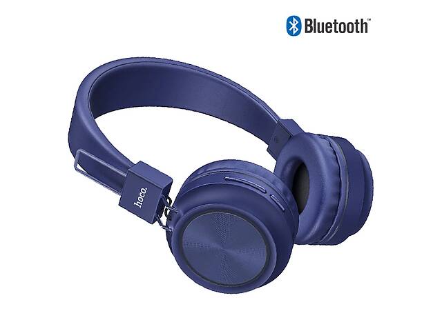 Наушники Bluetooth HOCO W25 Promise беспроводные наушники со складными амбушюрами Синий