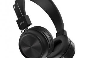 Наушники Bluetooth Hoco W25 Promise wireless headphones Black (W25)