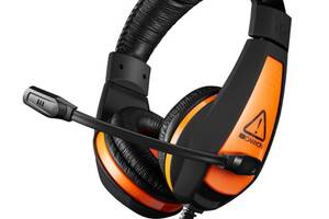 Наушники Canyon CND-SGHS1A Black/Orange