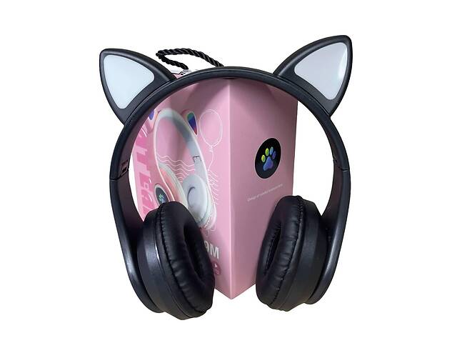 Наушники детские OPT-TOP Cat Ear В39М с радио и блютуз черные (1756375770)