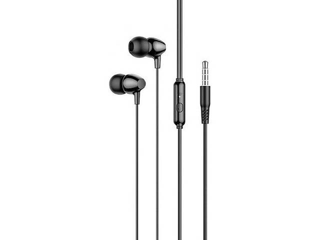 Наушники Hoco M94 Universal with Mic 1.2m Black (Код товара:24195)