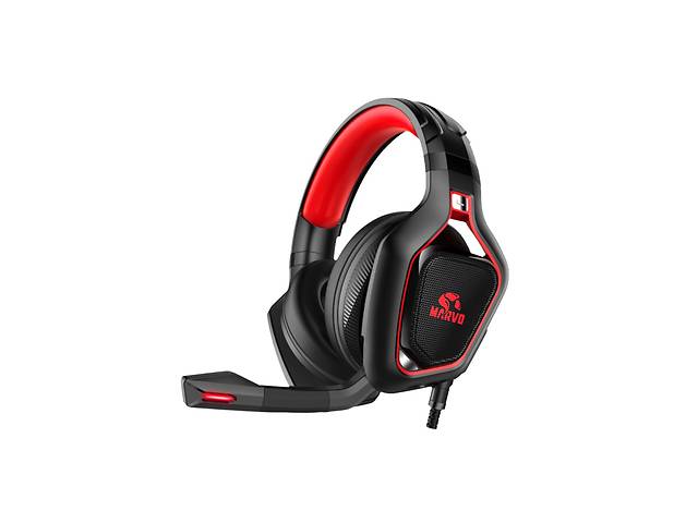 Наушники Marvo HG8960 Pro Red-LED Black/Red (HG8960)