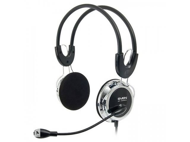 Наушники SVEN AP-525MV Black/Silver (Код товара:1056)