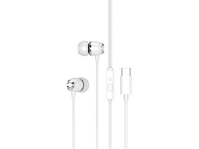 Наушники XO EP25 Earphone Type-C White (Код товара:27969)