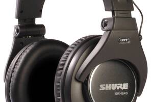 Наушники звукоизоляционные Shure SRH840-BK