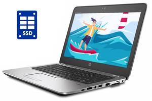 Нетбук А-класс HP EliteBook 820 G3 / 12.5' (1366x768) TN / Intel Core i3-6100U (2 (4) ядра по 2.3 GHz) / 4 GB DDR4 /...