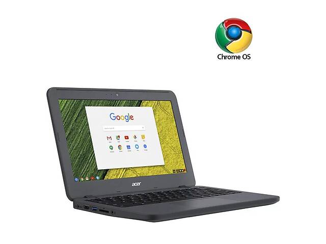 Нетбук Acer Chromebook 11 N7 C731-C8VE / 11.6' (1366x768) TN / Intel Celeron N3060 (2 ядра по 1.6 - 2.48 GHz) / 4 GB...