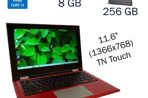 Нетбук Dell Inspiron 11 3158/ 11.6' (1366x768) Touch/i3-6100U/8GB RAM/256GB SSD/HD 520