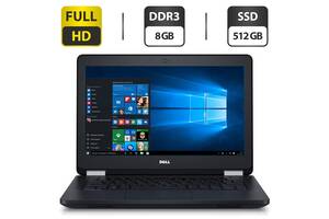 Нетбук Dell Latitude 12 E5270 / 12.5' (1920x1080) IPS / Intel Core i5-6200U (2 (4) ядра по 2.3 - 2.8 GHz) / 8 GB DDR3...