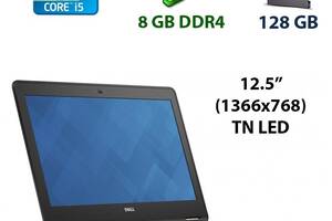Нетбук Dell Latitude 12 E7270 / 12.5' (1366x768) TN / Intel Core i5-6300U (2 (4) ядра по 2.4 - 3.0 GHz) / 8 GB DDR4 /...