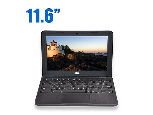 Нетбук Dell Latitude 3180 / 11.6' (1366x768) TN / Intel Pentium N4200 (4 ядра по 1.1 - 2.5 GHz) / 4 GB DDR3 / 128 GB...