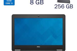 Нетбук Dell Latitude E7270 / 12.5' (1920x1080) IPS / Intel Core i5-6300U (2 (4) ядра по 2.4 - 3.0 GHz) / 8 GB DDR4 /...