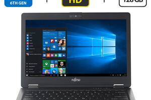 Нетбук Fujitsu LifeBook U727 / 12.5' (1920x1080) IPS / Intel Core i5-6200U (2 (4) ядра по 2.3 - 2.8 GHz) / 8 GB DDR4...