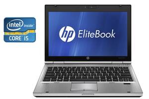 Нетбук HP EliteBook 2560p / 12.5' (1366x768) TN / Intel Core i5-2520M (2 (4) ядра по 2.5 - 3.2 GHz) / 8 GB DDR3 / 240...