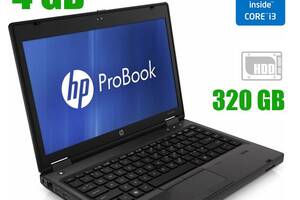 Нетбук HP Probook 6360b / 13.3'' (1366×768) TN / Intel Core i3-2310M (2 (4) ядра по 2.1 GHz) / 4 GB DDR3 / 320 GB HDD...