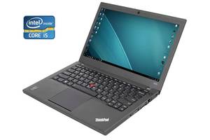 Нетбук Lenovo ThinkPad X240 / 12.5' (1366x768) TN / Intel Core i5-4300U (2 (4) ядра по 1.9 - 2.9 GHz) / 8 GB DDR3 / 2...