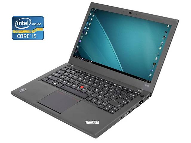 Нетбук Lenovo ThinkPad X240 / 12.5' (1366x768) TN / Intel Core i5-4300U (2 (4) ядра по 1.9 - 2.9 GHz) / 8 GB DDR3 / 2...