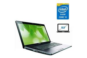 Ноутбук Lenovo G780 / 17.3' (1600x900) TN / Intel Core i5-3230M (2 (4) ядра по 2.6 - 3.2 GHz) / 8 GB DDR3 / 120 GB SS...