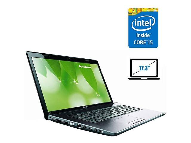 Ноутбук Lenovo G780 / 17.3' (1600x900) TN / Intel Core i5-3230M (2 (4) ядра по 2.6 - 3.2 GHz) / 8 GB DDR3 / 120 GB SS...