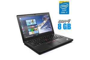 Нетбук Lenovo ThinkPad X260 / 12.5' (1920x1080) IPS / Intel Core i7-6500U (2 (4) ядра по 2.5 - 3.1 GHz) / 8 GB DDR4 /...