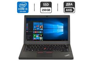 Нетбук Lenovo ThinkPad X260 / 12.5' (1920x1080) TN / Intel Core i5-6300U (2 (4) ядра по 2.4 - 3.0 GHz) / 8 GB DDR4 /...