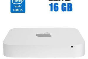Неттоп Apple Mac Mini A1347 / Intel Core i5-4278U (2 (4) ядра по 2.6 - 3.1 GHz) / 16 GB DDR3 / 256 GB SSD / Intel Iri...