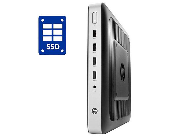 Неттоп Б-класс HP t630 Thin Client USFF / AMD G-Series GX-420GI (4 ядра по 2.0 - 2.2 GHz) / 4 GB DDR4 / 32 GB SSD / A...