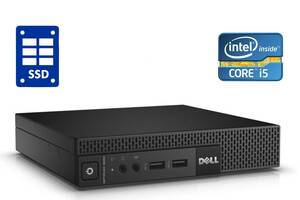 Неттоп Dell OptiPlex 9020M USFF/ i5-4590T/ 8GB RAM/ 240GB SSD/ HD 4600