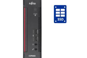 Неттоп Fujitsu Esprimo Q556-2 USFF / Intel Core i3-6100 (2 (4) ядра по 3.7 GHz) / 8 GB DDR4 / 128 GB SSD / Intel HD G...