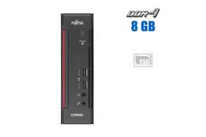 Неттоп Fujitsu Esprimo Q556-2 USFF / Intel Pentium G4400 (2 ядра по 3.3 GHz) / 8 GB DDR4 / 120 GB SSD / Intel HD Grap...