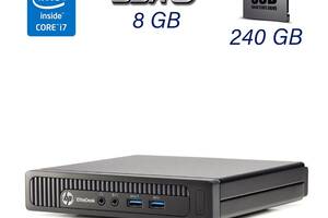 Неттоп HP EliteDesk 800 G1 Desktop Mini PC/ i7-4765T/ 8GB RAM/ 240GB SSD