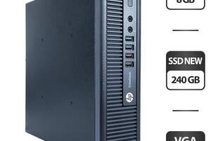 Неттоп HP EliteDesk 800 G1 USFF/i3-4130/8GB RAM/240GB SSD/HD 4400