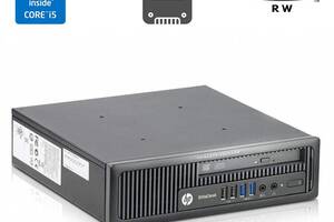 Неттоп HP EliteDesk 800 G1 USFF/ i5-4690S/ 4GB RAM/ 120GB SSD/ HD 4600