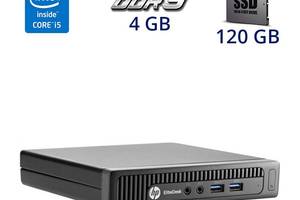 Неттоп HP EliteDesk 800 G1 USFF/ i5-4590T/ 4GB RAM/ 120GB SSD