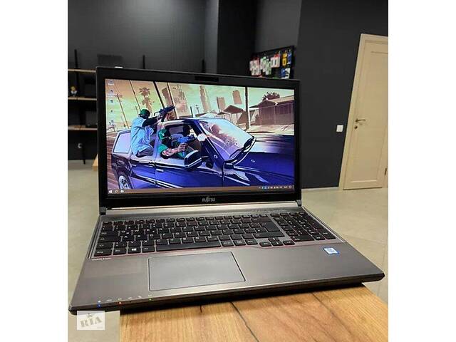 Б/у Ноутбук Fujitsu LifeBook E756 15.6' 1366x768| Core i5-6300U| 8 GB RAM| 256 GB SSD| HD 520