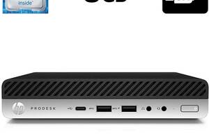 Неттоп HP ProDesk 600 G3 Mini USFF / Intel Core i3-6100T (2 (4) ядра по 3.2 GHz) / 8 GB DDR4 / no HDD / Intel HD Grap...