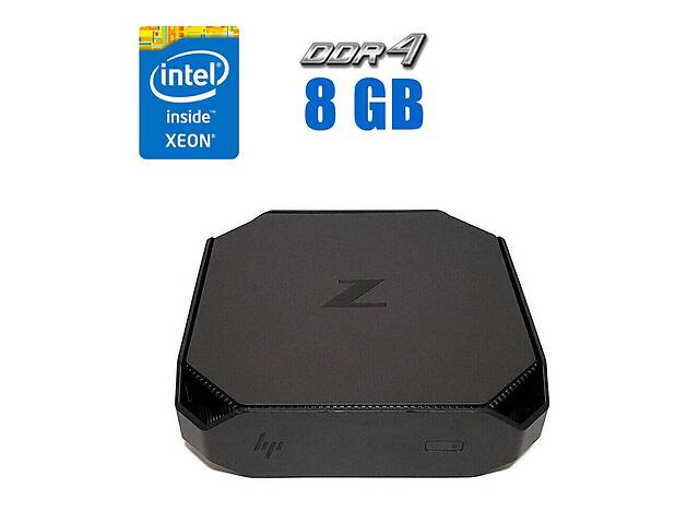 Неттоп HP Z2 Mini G3 USFF / Intel Xeon E3-1225 v5 (4 ядра по 3.3 - 3.7 GHz) (аналог i5-6500) / 8 GB DDR4 / 256 GB SSD...