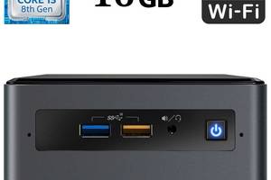 Неттоп Intel NUC NUC8BEB USFF / Intel Core i3-8109U (2 (4) ядра по 3.0 - 3.6 GHz) / 16 GB DDR4 / 240 GB SSD M.2 / Int...