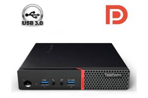 Неттоп Lenovo ThinkCentre M600 Tiny USFF / Intel Pentium J3710 (4 ядра по 1.6 - 2.64 GHz) / 4 GB DDR3 / no HDD / Inte...