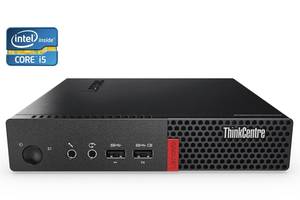 Неттоп Lenovo ThinkCentre M710q Tiny USFF / Intel Core i5-7500T (4 ядра по 2.7 - 3.3 GHz) / 8 GB DDR4 / 480 GB SSD /...
