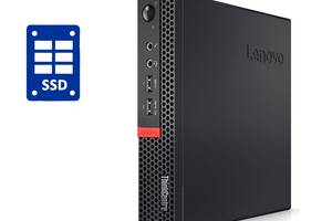 Неттоп Lenovo ThinkCentre M710q Tiny USFF/Pentium G4400T/4GB RAM/256GB SSD/HD 510