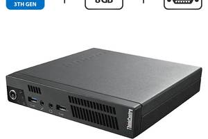 Неттоп Lenovo ThinkCentre M92p Tiny USFF / Intel Core i5-3470T (2 (4) ядра по 2.9 - 3.6 GHz) / 8 GB DDR3 / 250 GB HDD...