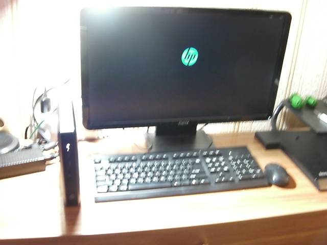 Неттоп Тонкий Клієнт HP T520 AMD GX-212JC 2x1.20ГГц-1.40ГГц 2ГБ / Новий 16ГБ HP SSD AMD Radeon R2Е Відео Win 10х64 з США - Фото 17