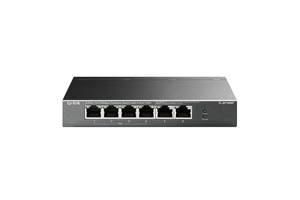 Неуправляемый 6-портовый PoE коммутатор TP-LINK TL-SF1006P с 4 портами PoE