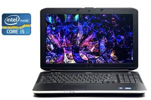 Ноутбук А-класс Dell Latitude E5530 / 15.6' (1366x768) TN / Intel Core i5-3230M (2 (4) ядра по 2.6 - 3.2 GHz) / 8 GB...